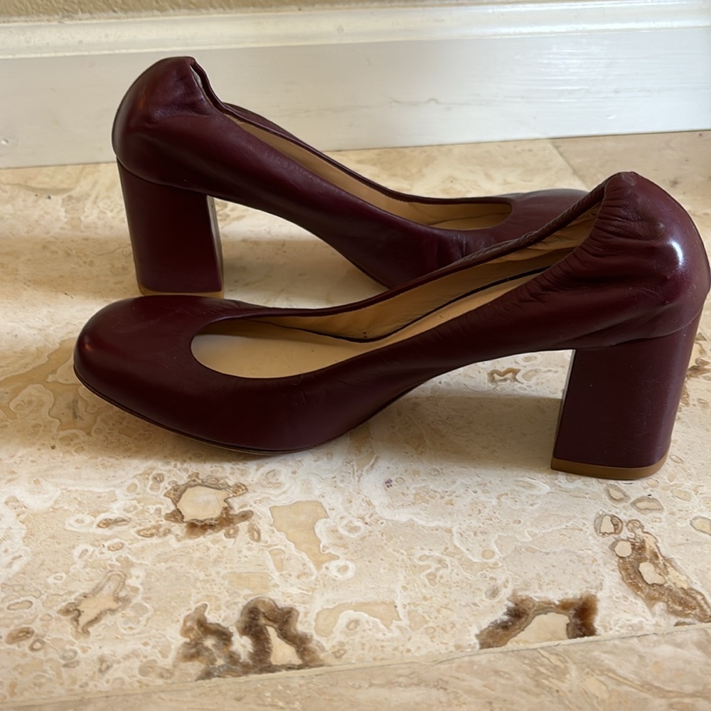 M. Gemi leather classic comfort heels - Picture 6 of 8